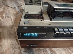 Sony Betamax SL-5400 Videocassette Recorder Player Weekend Programmer + Remote!
