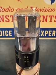 Bell & Howell Sylvania 6SL7GT Grey Plate Vacuum Tube TV7 & Maxi Test NOS I