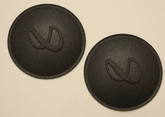 INFINITY 3 1/2″ SPEAKER DUST CAPS