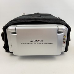 Audiovox VBP2000 Portable VCR VHS Player 5″ LCD Screen w/ Bag & Car Cord Tested