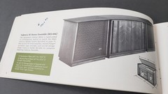 vtg Altec Catalog & Pricelist Finished Cabinet Floor Speakers Stereo Equipment B